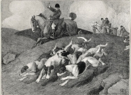 Foxhunting Scenes - Plate 4 Found