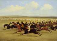 The 1850 Cambridgeshire Stakes: The Start