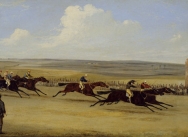 The 1850 Cambridgeshire Stakes: The Finish