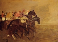 Sketch for a Start at the October Meeting, Newmarket