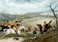 The Grand Leicestershire Foxhunt - Plate 1