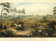 Foxhunting, 1817 - Plate 1
