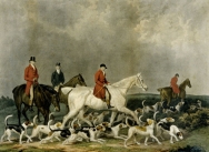 The Earl of Derby's Stag Hounds
