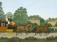 Set of Four Sporting Scenes